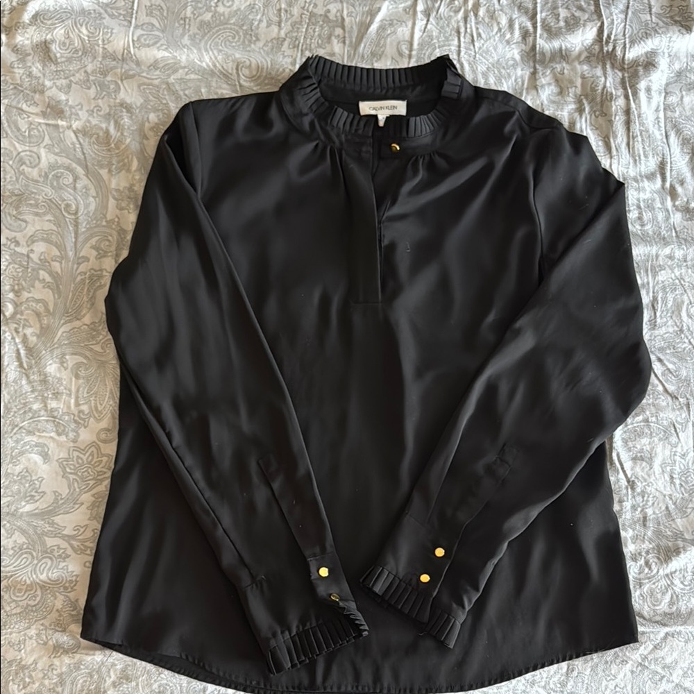 Elegant Black Women's Top